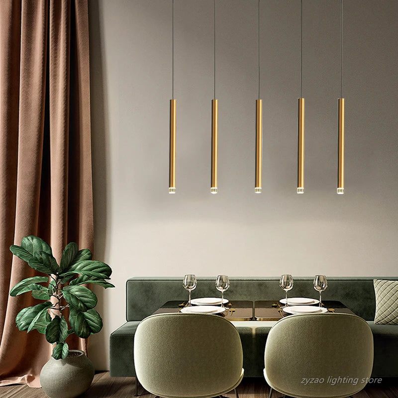 Luxury minimalist pendant light for modern interior decor - vue 5 sur 10