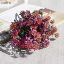 28 artificial succulent plant heads for wedding and garden decoration