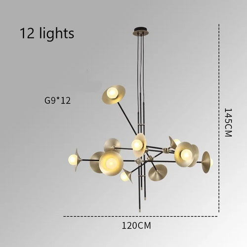 Postmodern nordic designer pendant light for decorative indoor lighting - vue 11 sur 10