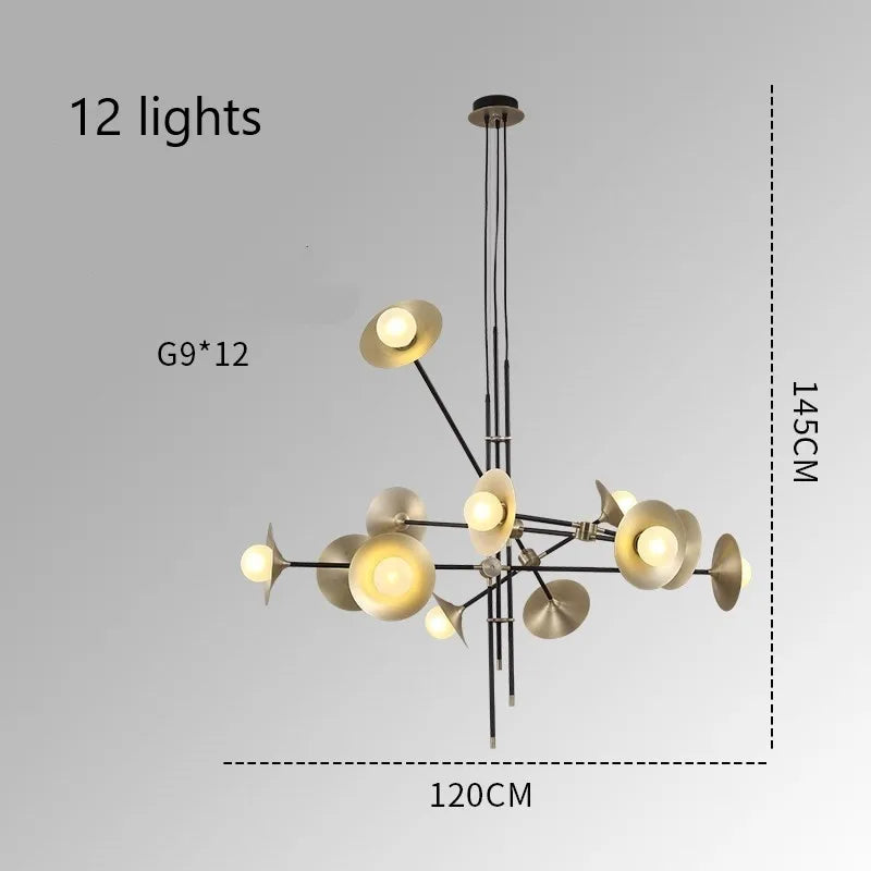Postmodern nordic designer pendant light for decorative indoor lighting - vue 10 sur 10