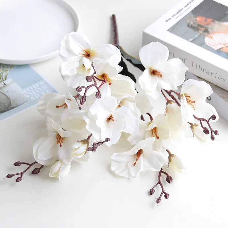 5 forks heads tangpu magnolia wedding floral decoration - vue 9 sur 10