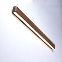 Modern solid wood LED wall light Japanese style design