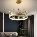 Modern nordic crystal chandelier for indoor lighting