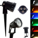 Waterproof outdoor LED spotlight for garden and landscape lighting