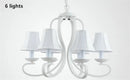Modern Mediterranean style chandelier for elegant interiors