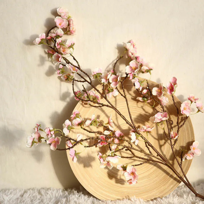 Artificial cherry blossom bouquet for wedding and home decor