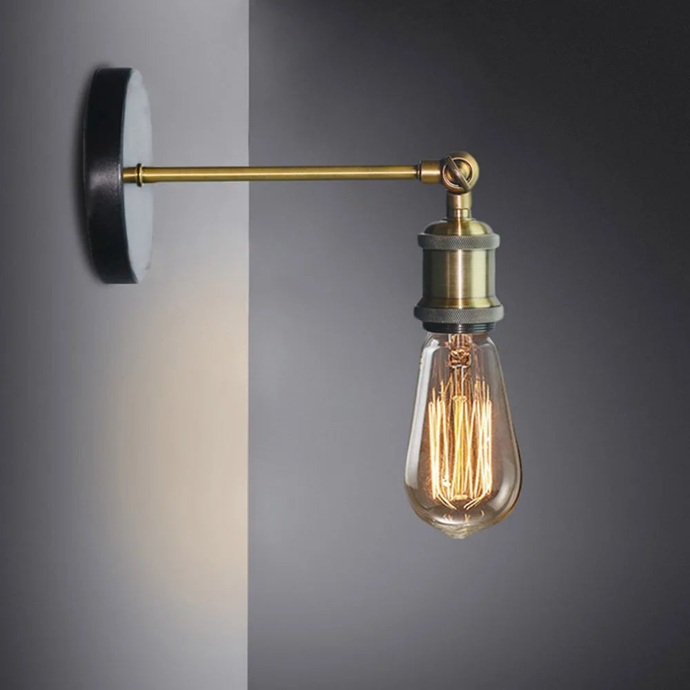 Retro single arm wall light for elegant interior design - vue 4 sur 6