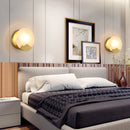Minimalist marble LED wall light for elegant interiors