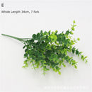 Artificial plant with 7 branches for wedding and Christmas decoration