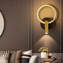 Modern minimalist round luxury wall light for the home
