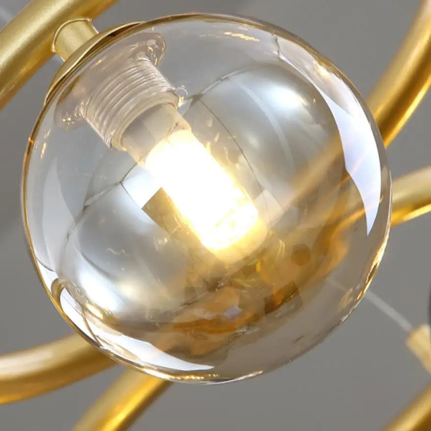 Nordic bubble chandelier for interior decor - vue 6 sur 10