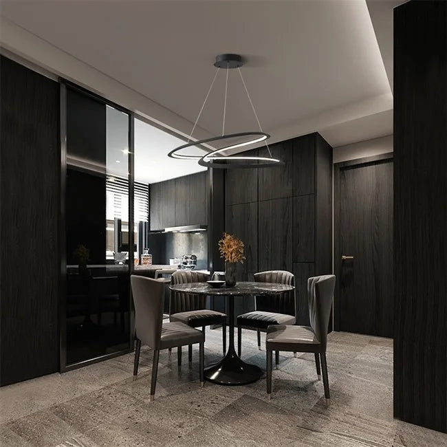 Modern minimalist pendant light for a creative atmosphere