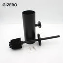 Durable and practical stainless steel toilet brush holder, wall mounted