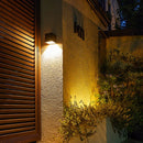 Outdoor solar wall light with motion sensor, IP65 waterproof