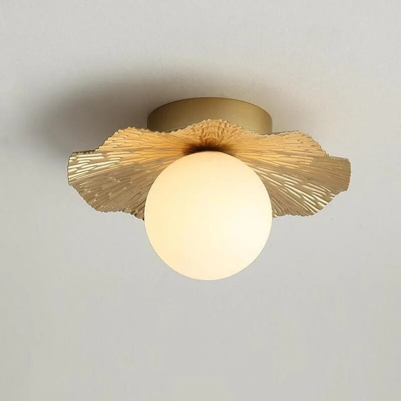 Modern nordic lotus ceiling light for living room