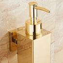 stainless steel wall-mounted liquid soap dispenser for shower gel