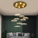 Nordic acrylic chandelier with creative design for elegant spaces