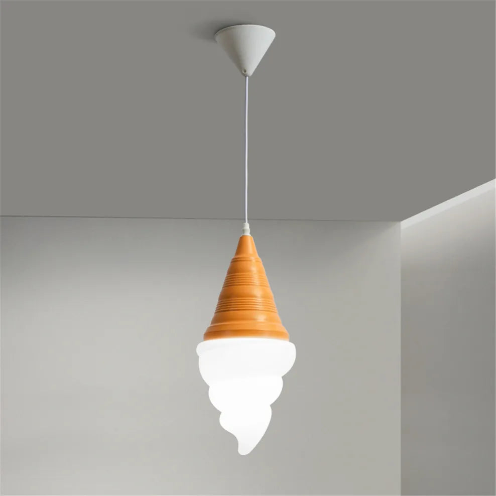 Creative children's LED pendant light ice cream cones