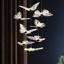 Modern butterfly chandelier for an elegant and cosy interior