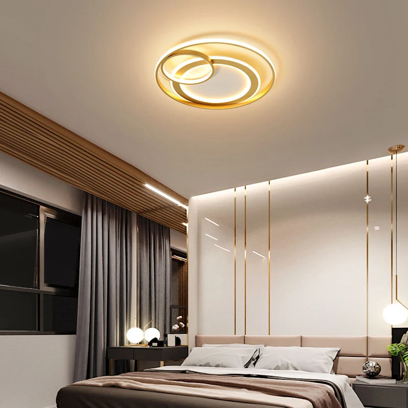 Contemporary Nordic design ceiling light for elegant interiors