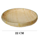 handwoven basket for fruit and vegetables storage and picnic