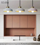 Vintage cement pendant light for bar and café