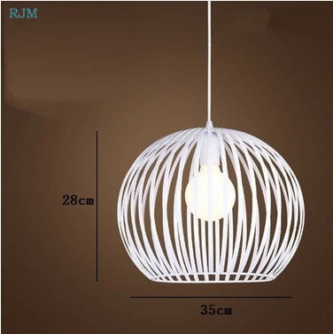 Nordic vintage industrial pendant lights for bars and restaurants - vue 7 sur 10