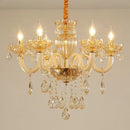 Creative European crystal chandelier for a luxurious atmosphere