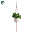 macrame hanging basket for plants crafts home decor