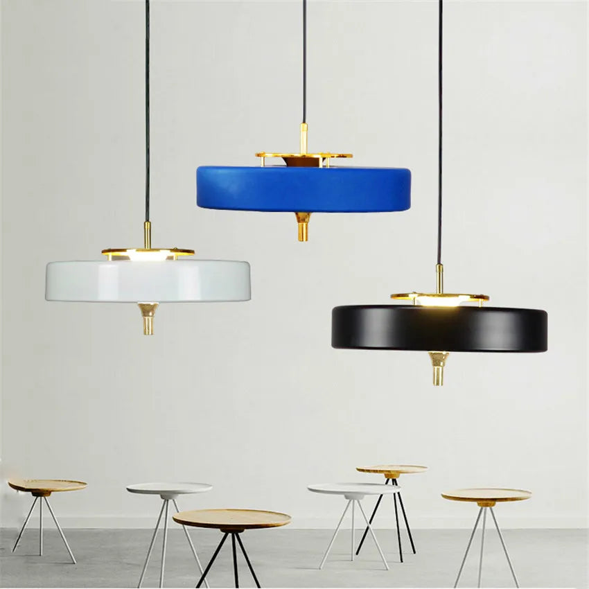 Nordic revolve LED pendant light metal modern for restaurant and bar