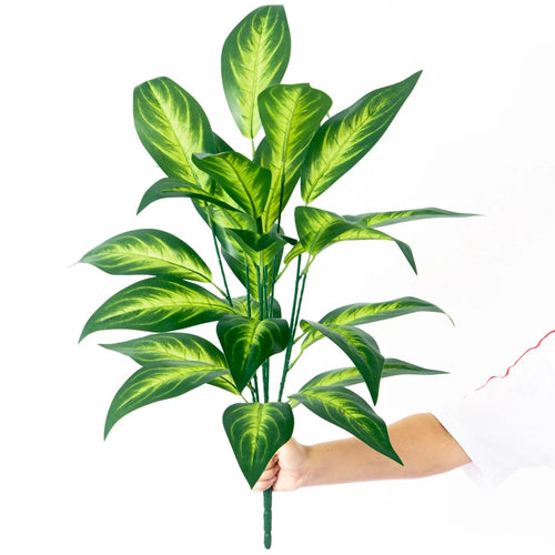 Artificial tropical foliage plants magnolia bamboo indoor decoration - vue 14 sur 13