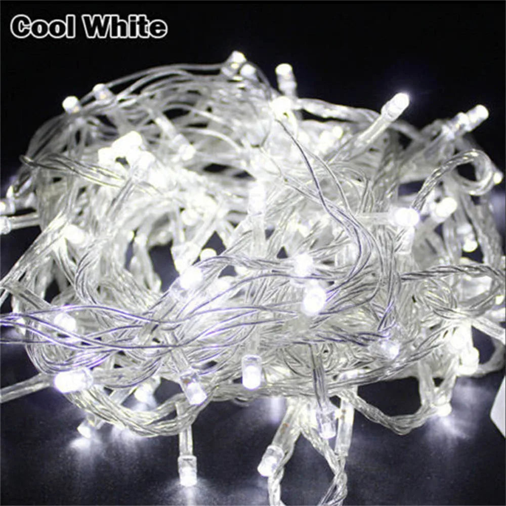 Outdoor LED string lights for Christmas decorations - vue 5 sur 15
