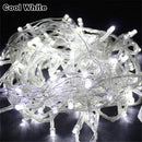 Outdoor LED string lights for Christmas decorations