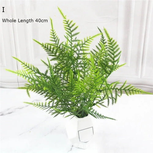 Artificial plant with 7 branches for wedding and Christmas decoration - vue 4 sur 21