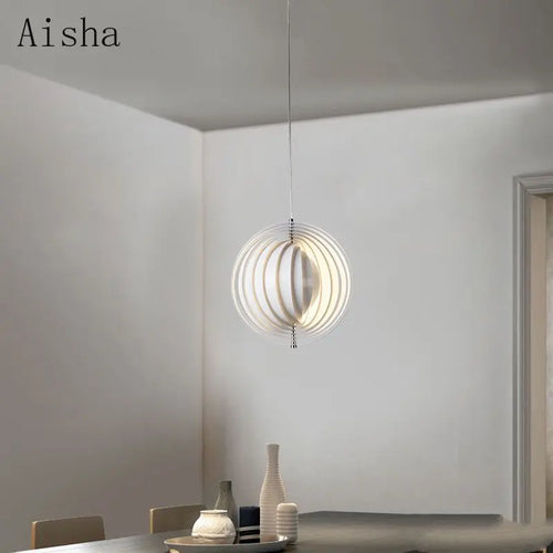 Creative designer pendant light for restaurants, bars and living rooms - vue 3 sur 7