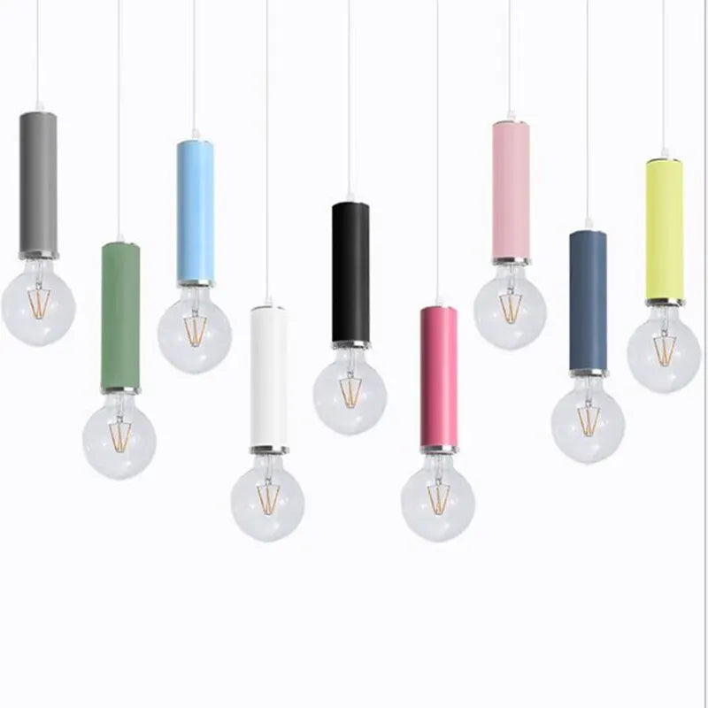 Creative multicolour artistic pendant light for cafés and bars