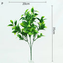 Artificial plant with 7 branches for wedding and Christmas decoration