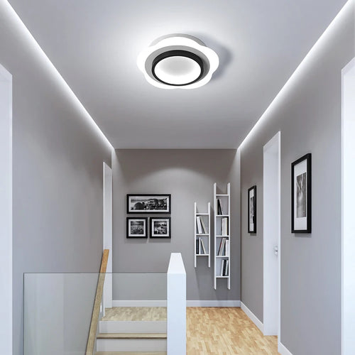 Creative nordic design LED ceiling light for your home - vue 4 sur 9