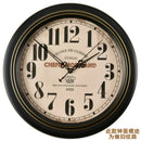 retro silent wall clock shabby chic style home decor