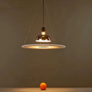Italian designer round modern flying saucer art chandelier