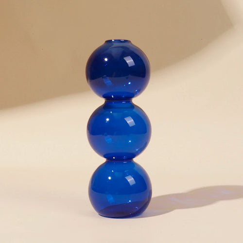 Glass candle holders for romantic decoration and parties