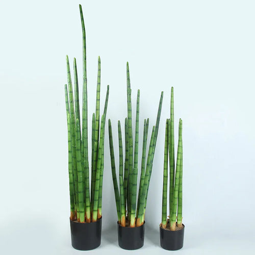 Artificial cylindrical plastic cactus for indoor and outdoor decoration - vue 2 sur 9