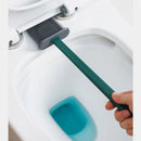 Lightweight and durable toilet brush set for bathroom