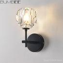 Nordic postmodern crystal wall light