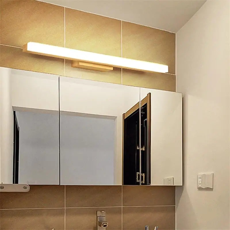Modern Nordic wooden LED wall light