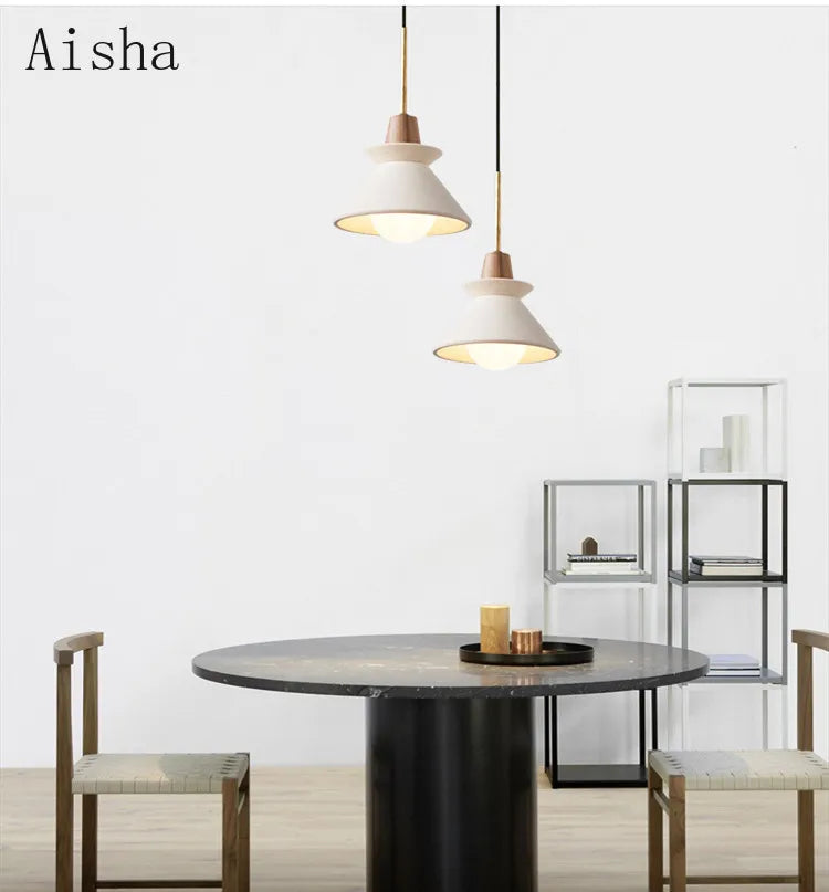 Creative Nordic pendant light for modern interior decor - vue 4 sur 7