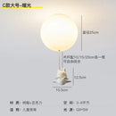 flying pig led ceiling light for children's decoration