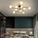 Modern crystal chandelier for a luxurious and minimalist atmosphere