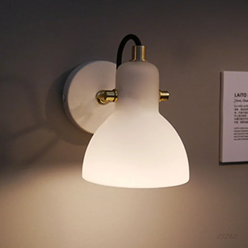 Simple and modern nordic wall light with creative design for indoor use - vue 4 sur 7