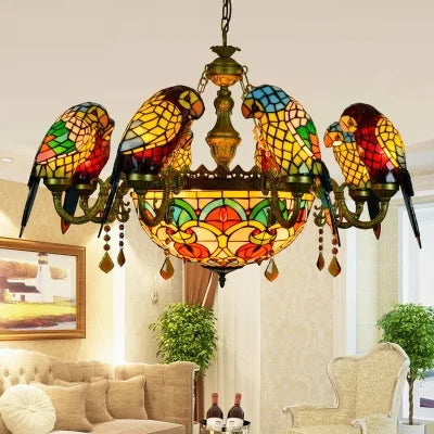 Tiffany LED wall light for unique interior decoration - vue 12 sur 20